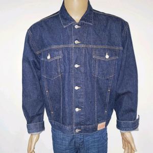 Vintage Guess Denim Jean Trucker Jacket Boxy XL
